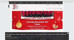 Desktop Screenshot of firstcapitalchorus.org